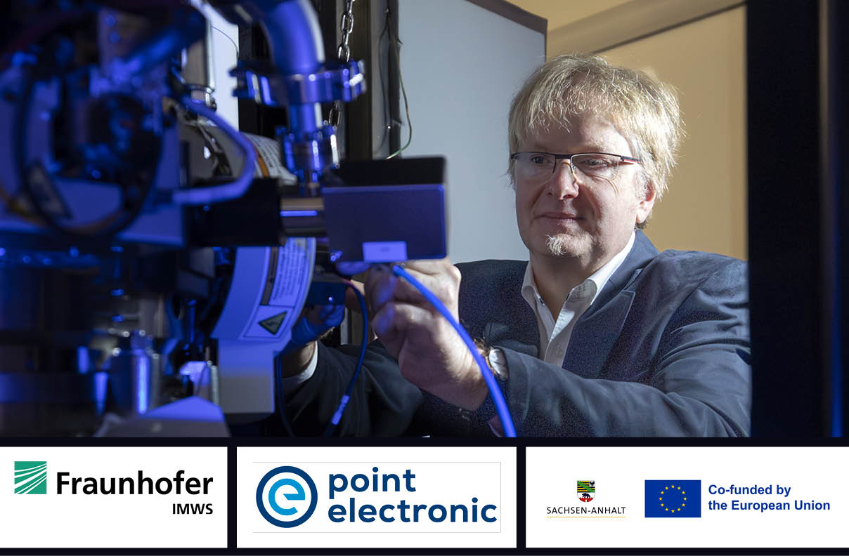 Die Arbeit am Transmissionselektronenmikroskop erfordert eine aufwändige Präparation der Proben. (c) Fraunhofer-Institut für Mikrostruktur von Werkstoffen und Systemen IMWS